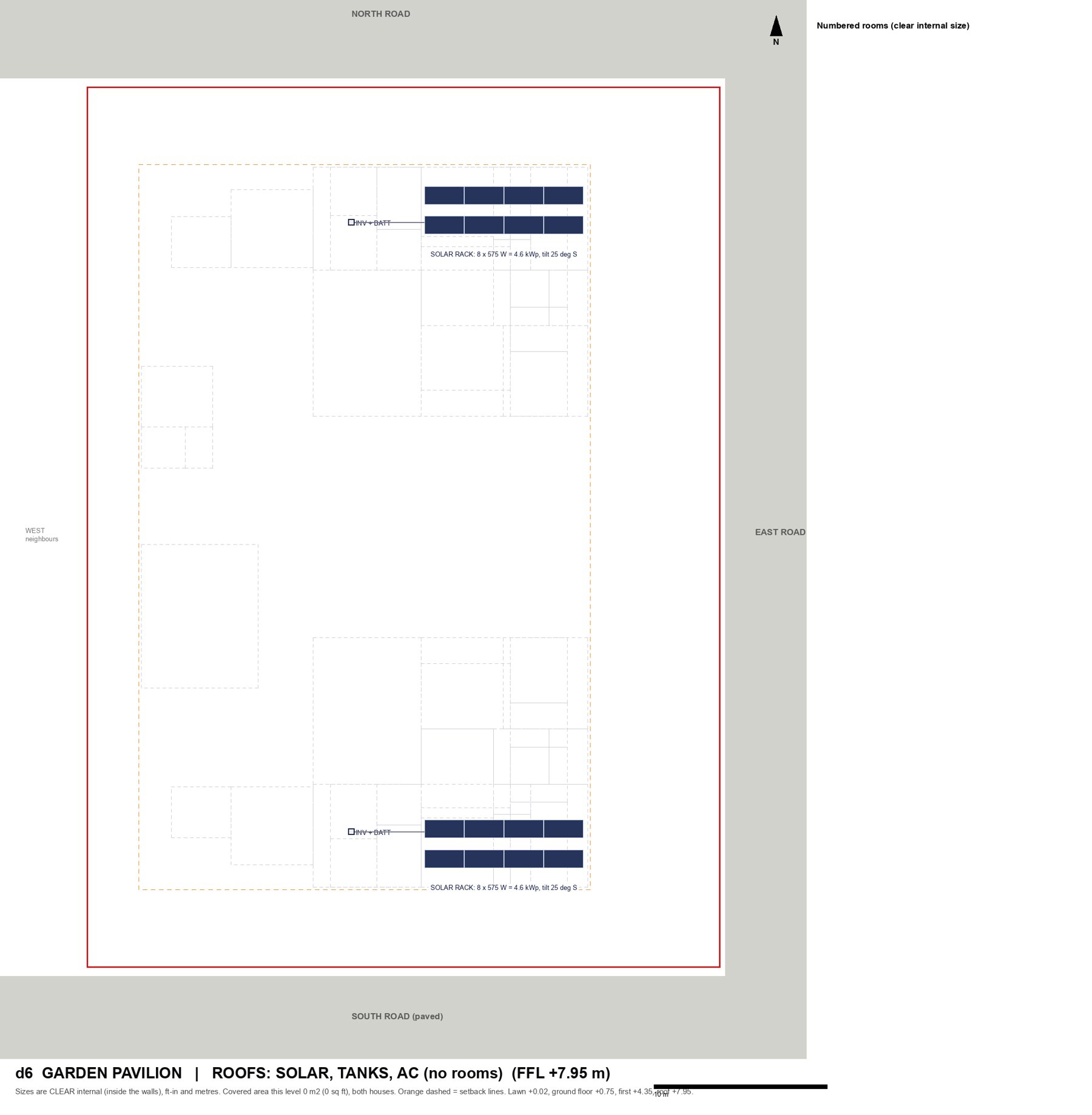 Design 6 roof plan