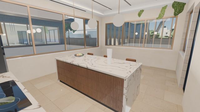 Kitchen (north house)