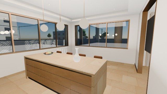 Kitchen (north house)
