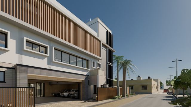 Facade (south house)